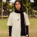 SAAI OVERSIZED TEE BEIGE WOMEN