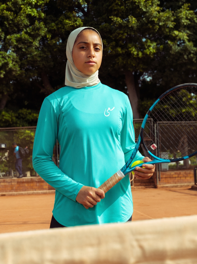 SAAI PERFORMANCE 2.1 TURQUOISE WOMEN LONG SLEEVES