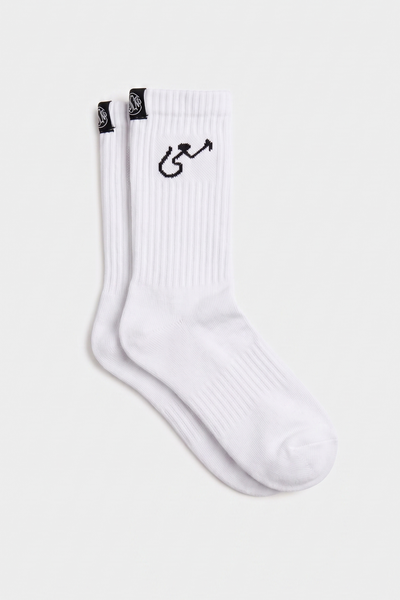 SAAI WHITE SOCKS