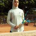 SAAI PERFORMANCE 2.1 PASTEL GREEN WOMEN LONG SLEEVES