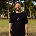 SAAI OVERSIZED TEE BLACK