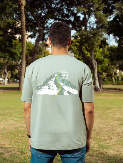 SAAI “DA KDA KDA” OVERSIZED TEE OLIVE GREEN